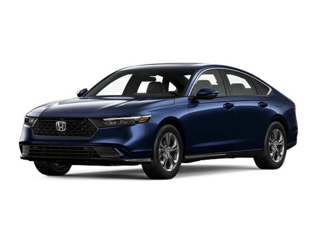 New 2024 Honda Accord Hybrid Sedan EXL Canyon River Blue For Sale